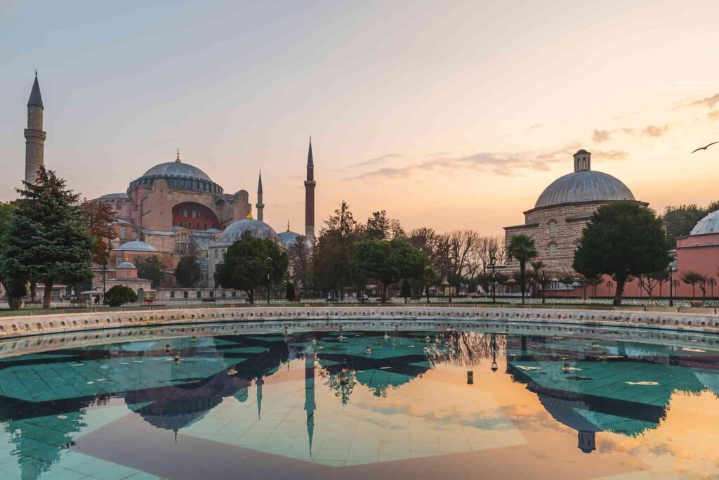 Sultanahmet Mosque and Hagia Sophia